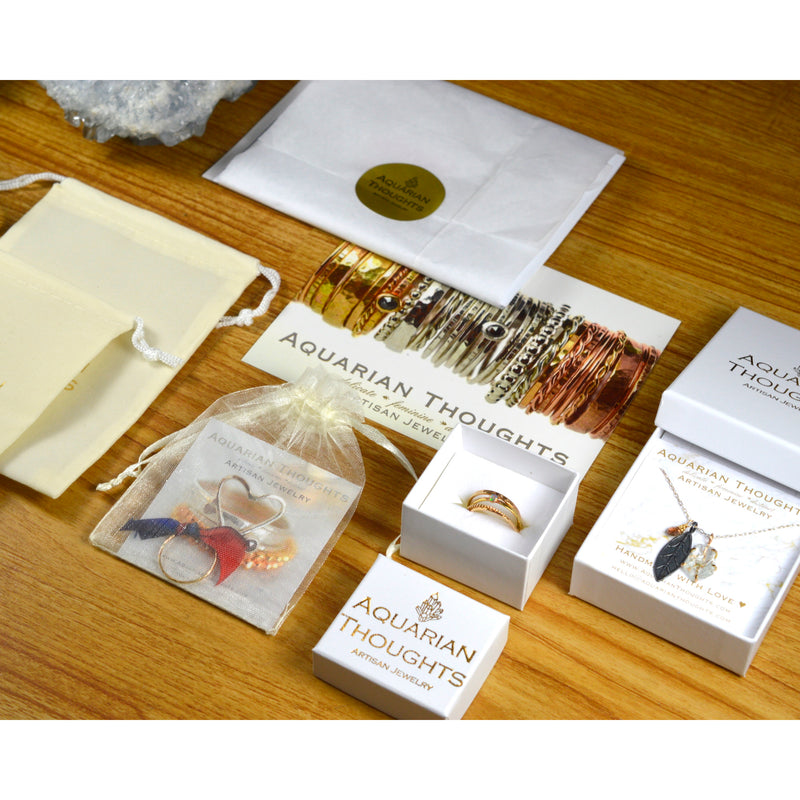 Geometric Triangle Stackable Ring