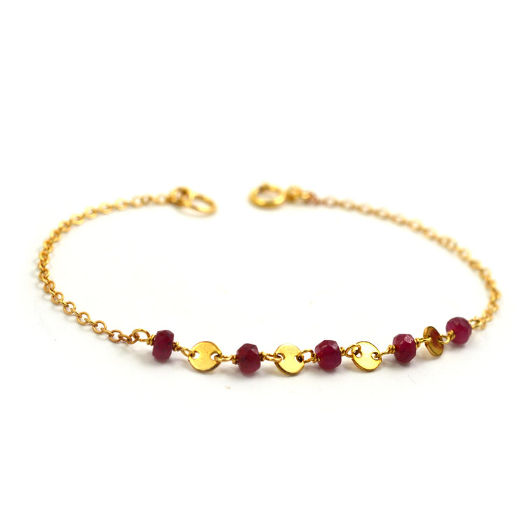 Beaded Sequin Bracelet