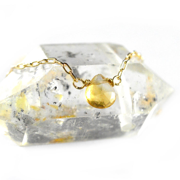 Petite Gemstone Necklace