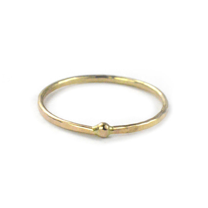 aquarianthoughts jewelry, gold skinny stacking ring