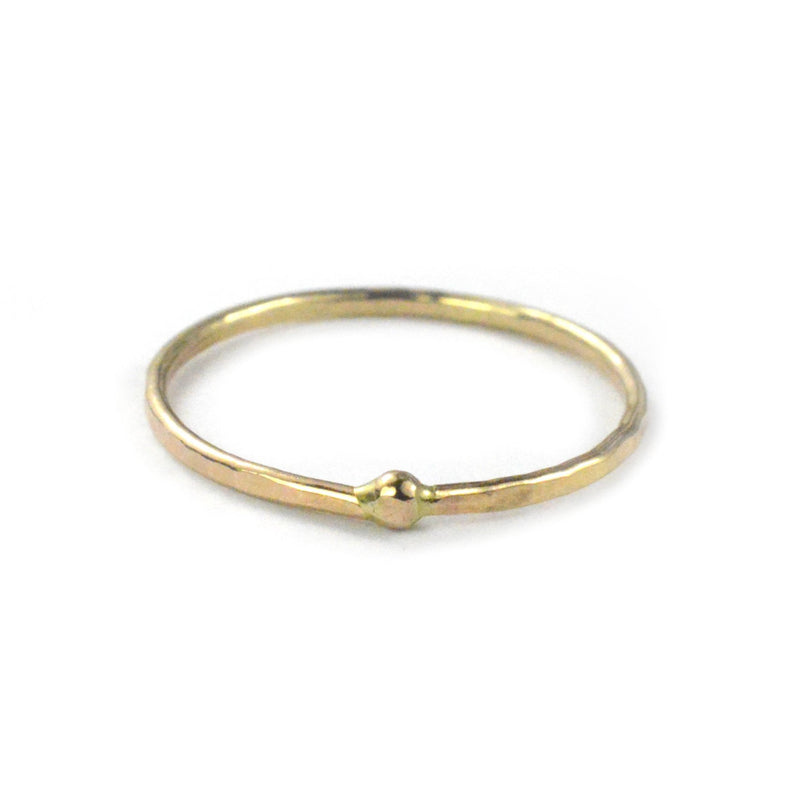aquarianthoughts jewelry, gold skinny stacking ring