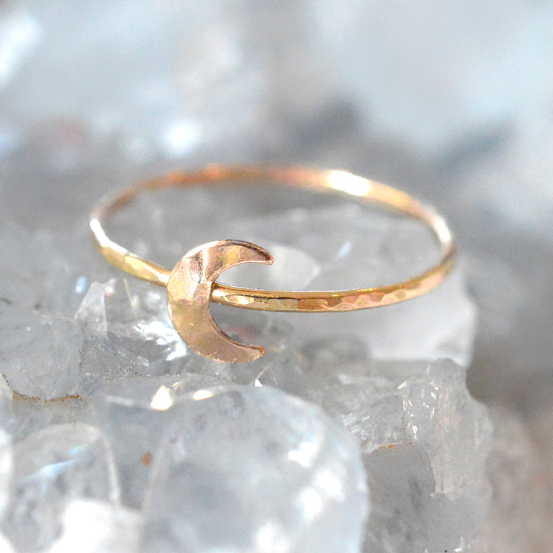 Crescent Moon Ring