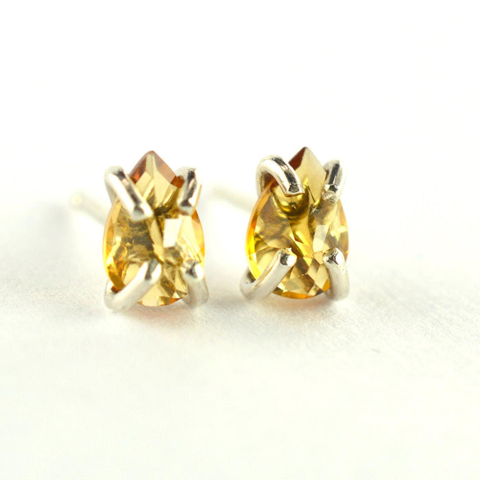 Yellow Tourmaline Earrings