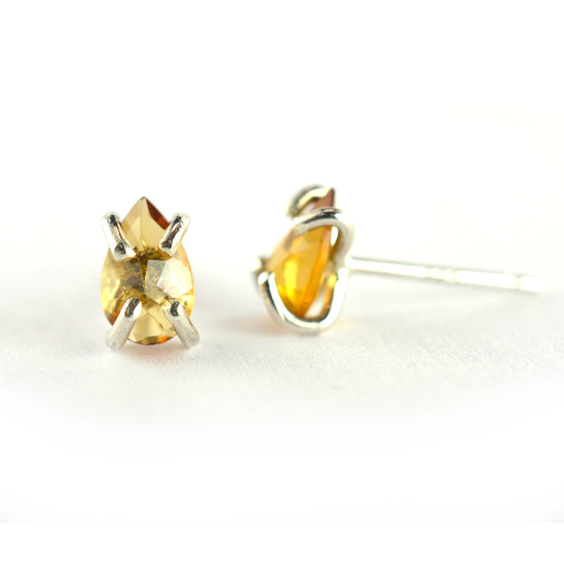 Yellow Tourmaline Earrings