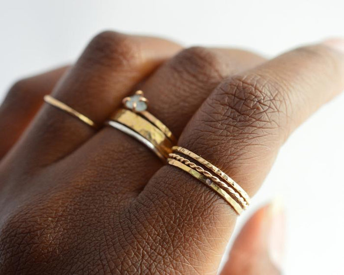 Twisted Rope Ring Thread