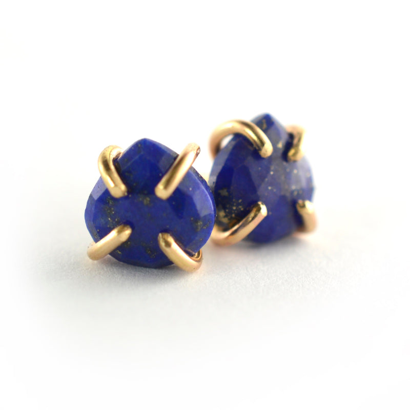 Lapis Stud Earrings