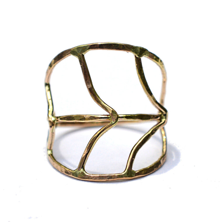 Organic Leaf Ring