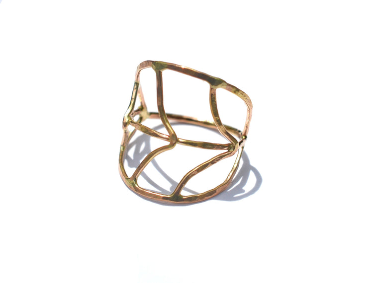 Organic Leaf Ring