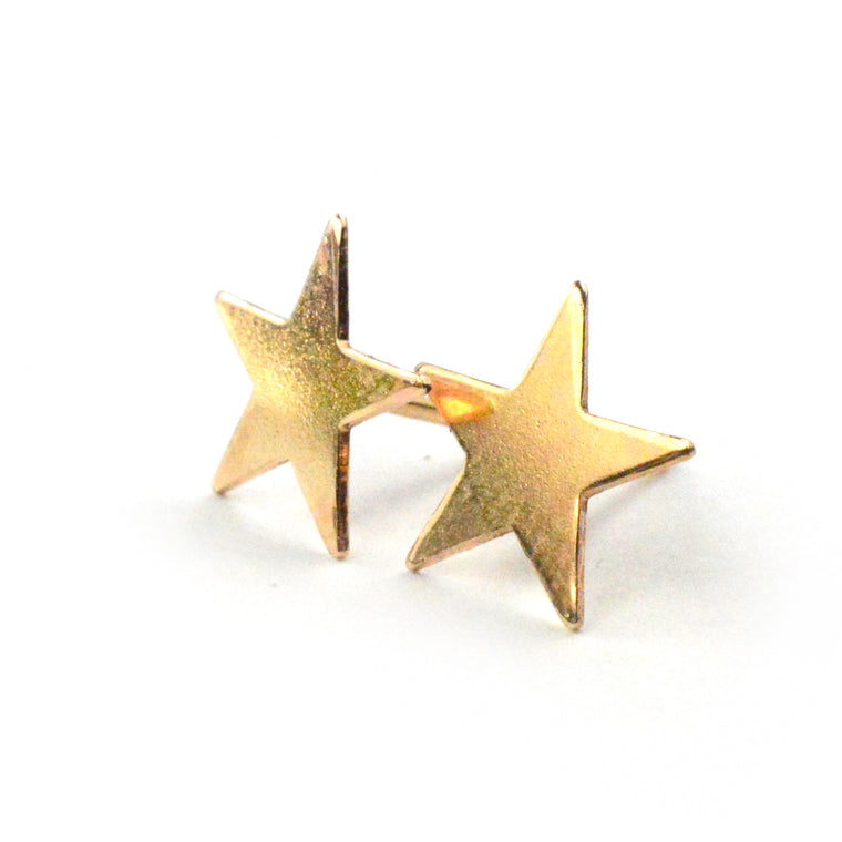 Tiny Star Stud Earrings